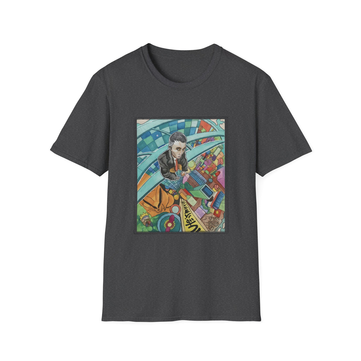 Reign Tee — Dark Heather