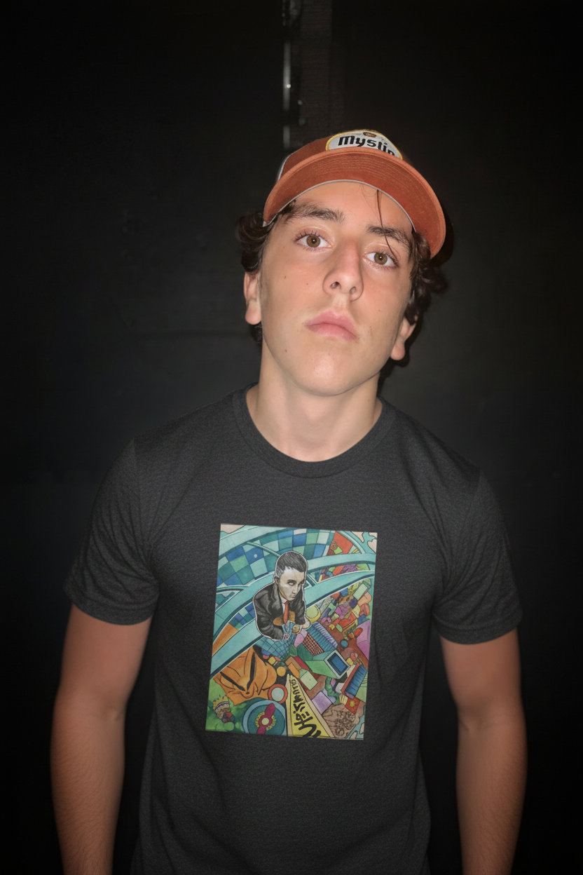 Model 1 Dark Grey Tee
