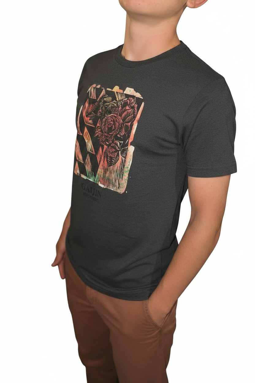 White background - angled torso