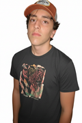 White background - portrait with cap